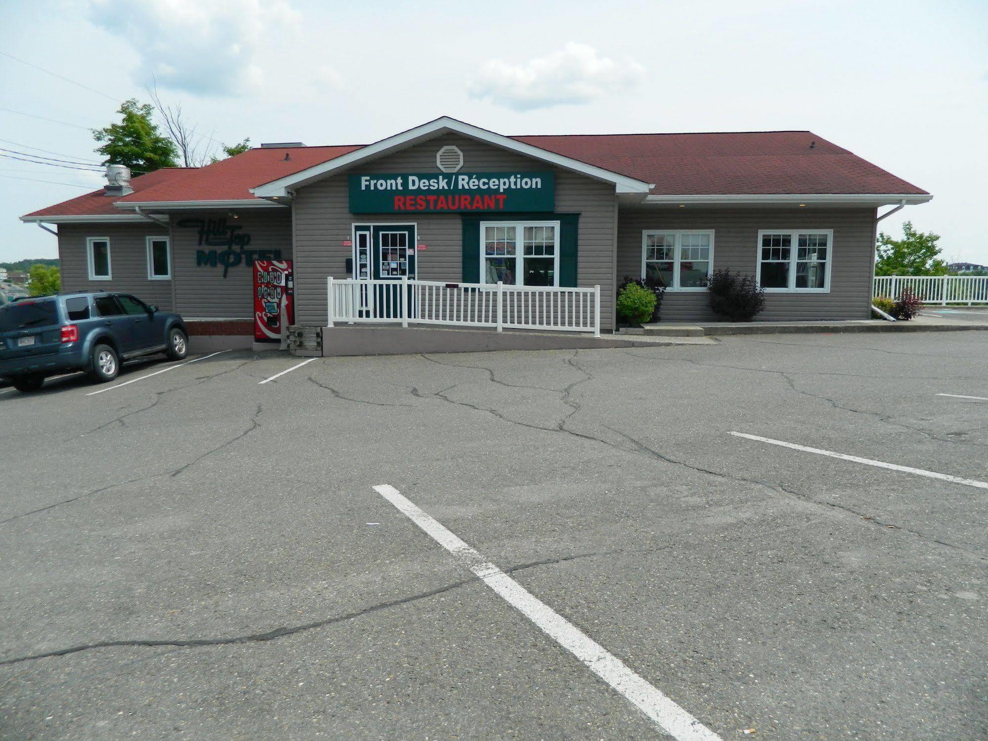 Hilltop Motel & Restaurant Grand Falls Exterior foto